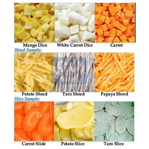2 HEAD MULTIFUNCTION VEGETABLE CUTTER CE-850S/QCJ - Image 2