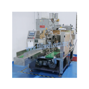 Bag given packing machine